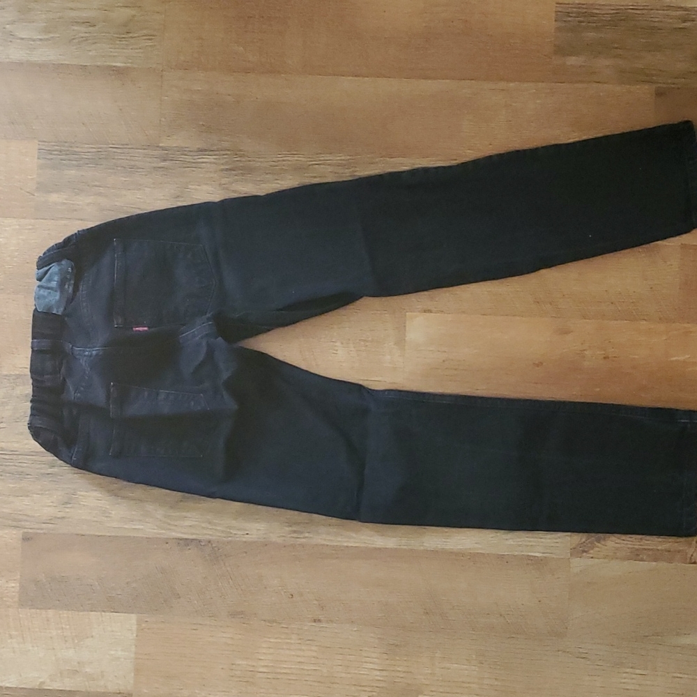 Levi's 511 Slim Cut Black Adjustable Waist Jeans Size Kids 10 - Picture 8 of 8